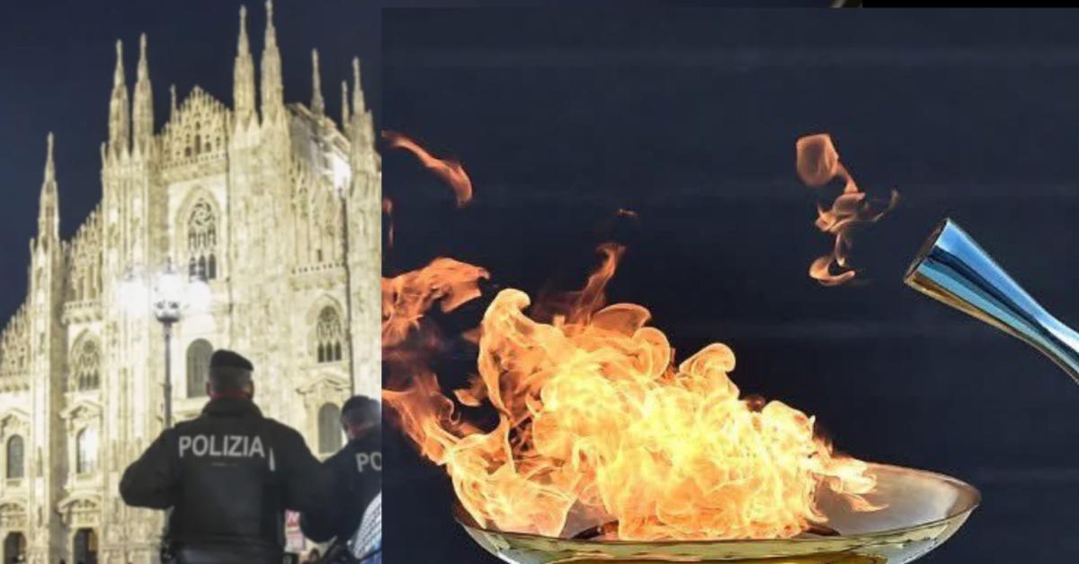 milano cortina 2026 la torcia olimpica in arrivo il 6 febbraio scatta il piano sicurezza con zone rosse e limitazioni al traffico aereo