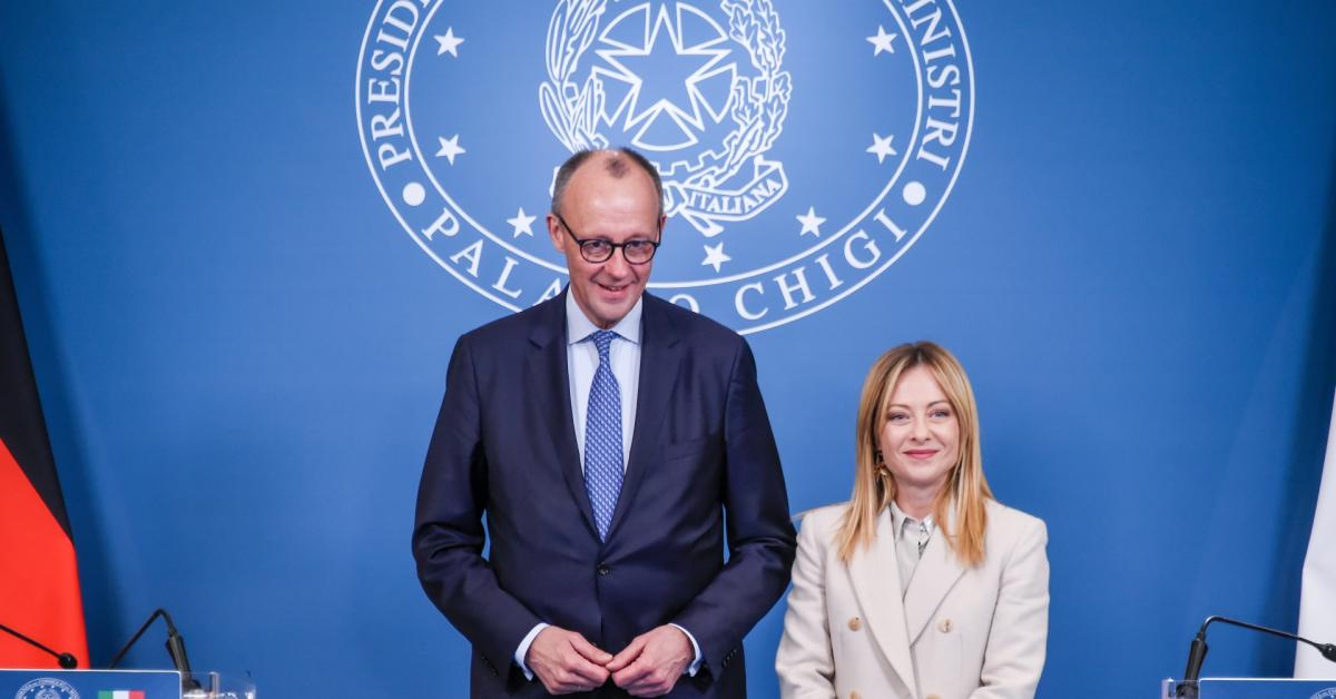 incontro meloni merz a roma premier tifa per trump spero vinca nobel per la pace e su board of peace per gaza va rivisto