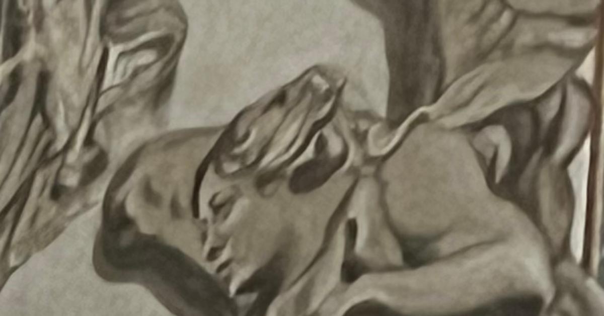 angelo con volto di meloni vaticano ordina modifica restauratore ero posseduto mi 232 apparsa premier in sogno mi diceva 8216dipingimi8217