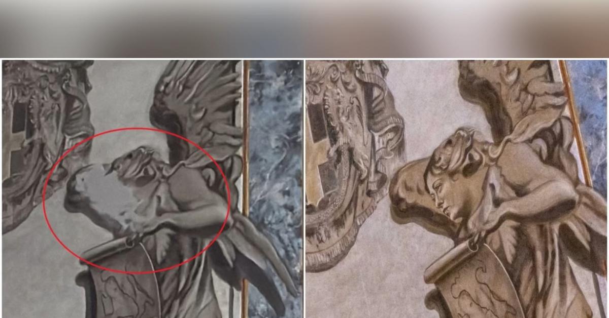 cancellato il volto dell angelo della meloni nella cappella di san lorenzo in lucina restauratore me l ha detto il vaticano