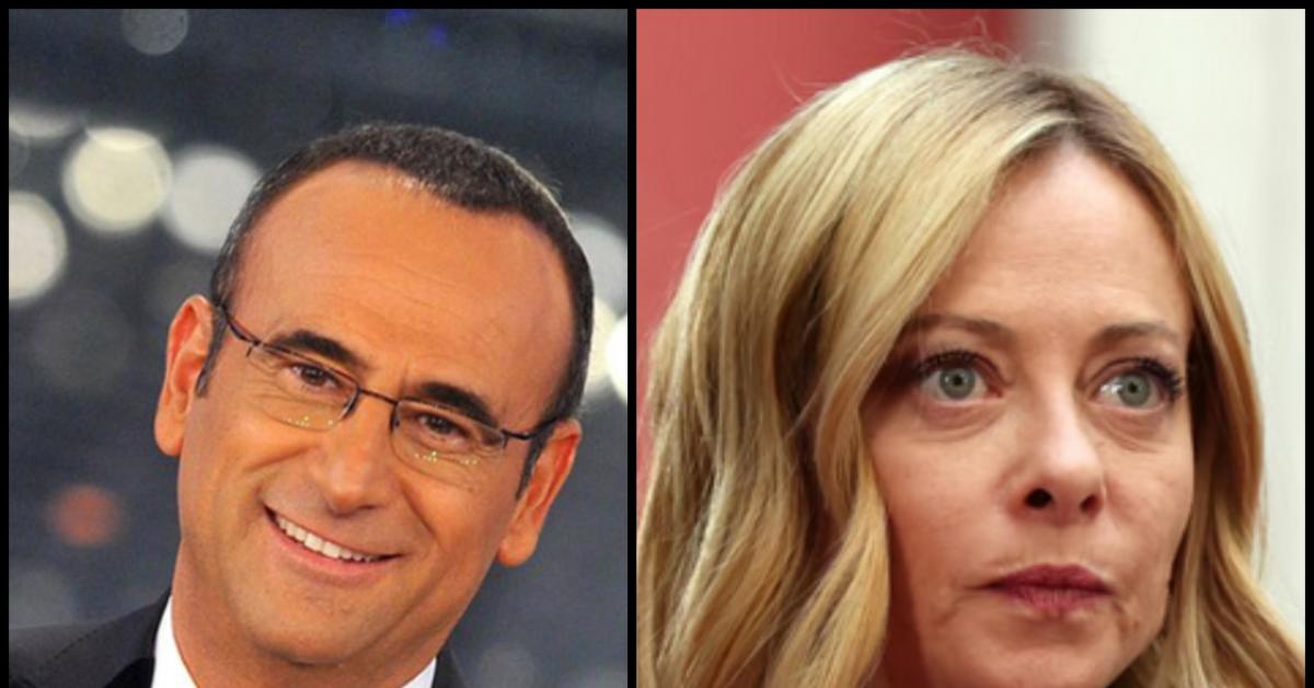 sanremo conti smentisce presenza di meloni e scherza  pu242 venire se compra biglietto lei  io al festival fake news divertente