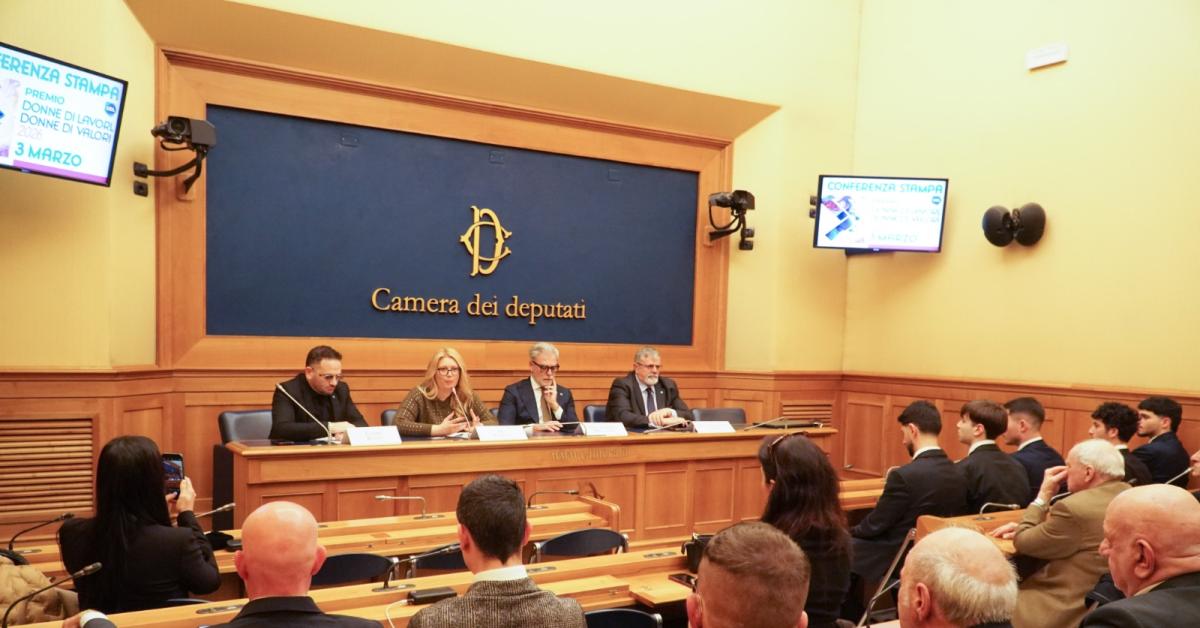 presentato alla camera il premio ugl donne di lavori donne di valori 2026
