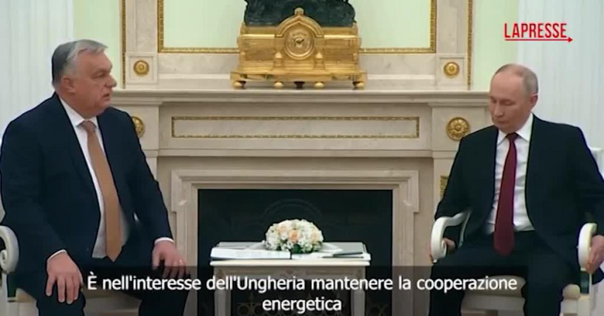 Incontro Orban Putin, lo zar consolida l