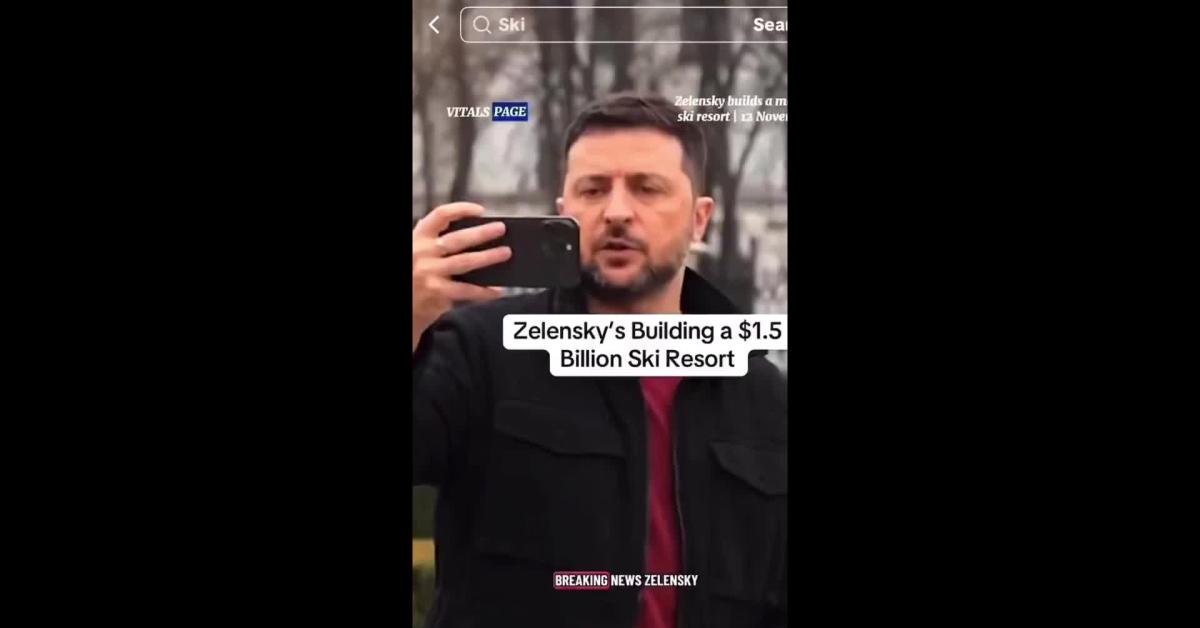 Ucraina, Zelensky "fa costruire stazione sciistica da $1,5mld con 41 piste e 25 hotel da 5mila camere", e intanto batte cassa in Ue VIDEO Ucraina, Zelensky "fa costruire stazione sciistica da $1,5mld con 41 piste e 25 hotel da 5mila camere", e intanto batte cassa in Ue VIDEO