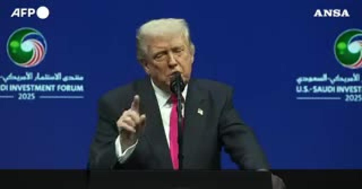 Usa, Trump annuncia: "Porremo fine alle atrocità in Sudan, Bin Salman me ne ha parlato; abbiamo già iniziato a lavorarci”   VIDEO