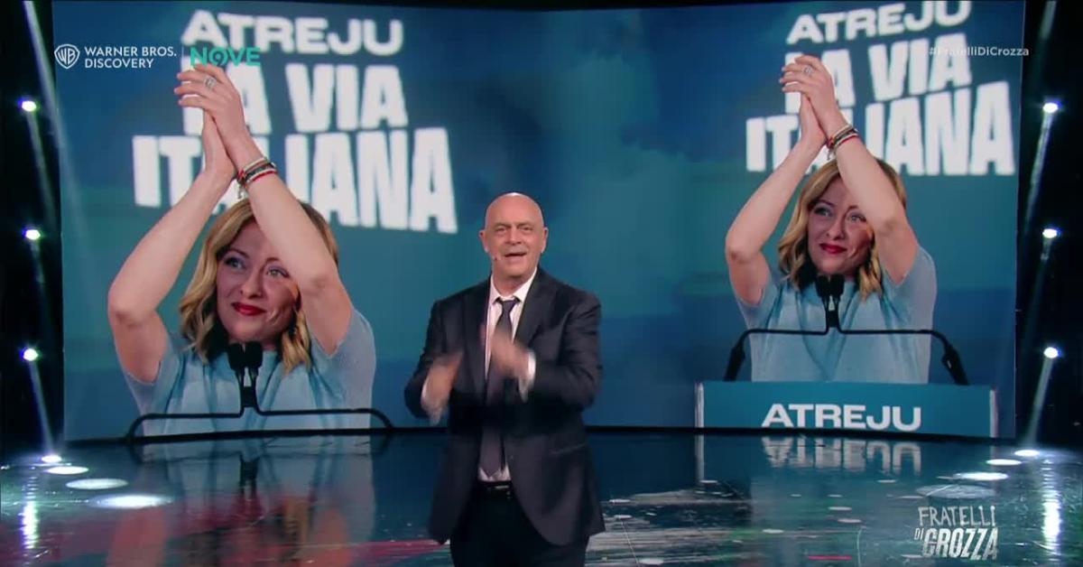 Fratelli di Crozza, Monologo sul ruolo di Atreju nel dibattito politico e sulle divisioni dell’opposizione