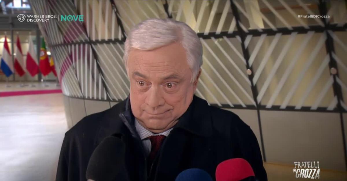 Fratelli di Crozza, Tajani e la "visione ampia" della sicurezza