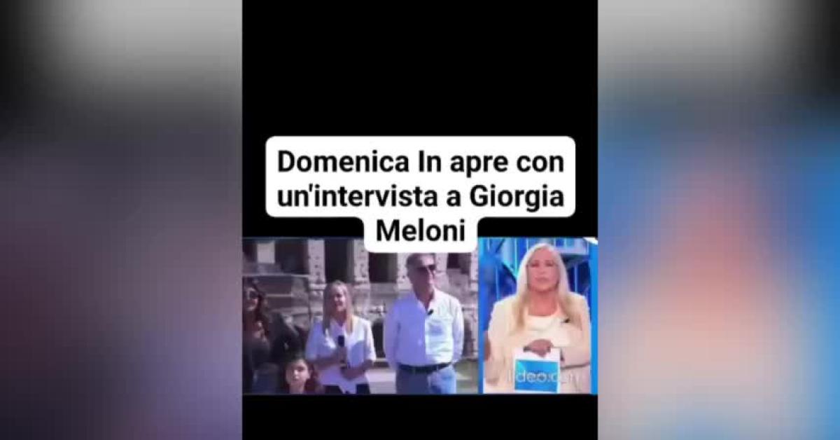 Meloni a Domenica In, Schlein: "Pranzo in tv? Parli di Gaza, non di pastarelle", la premier: "Polemica sul nulla" VIDEO Meloni a Domenica In, Schlein: "Pranzo in tv? Parli di Gaza, non di pastarelle", la premier: "Polemica sul nulla" VIDEO
