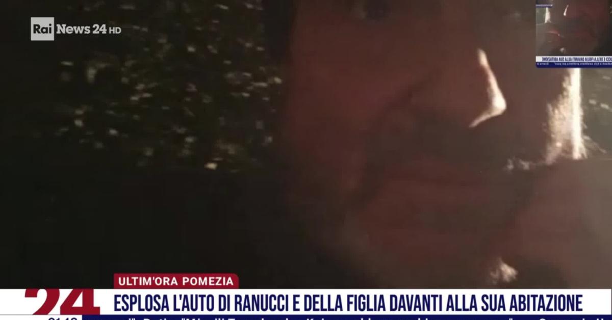 Pomezia, ordigno "rudimentale" esplode sotto auto di Sigfrido Ranucci, danneggiata anche vettura della figlia: "La detonazione poteva uccidere" - VIDEO