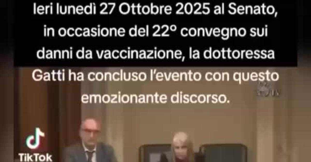 Vaccino Covid, presidente CONDAV Nadia Gatti su effetti avversi: “Nostri figli danneggiati o morti, no a obbligo inoculazione farmaco nocivo”   VIDEO