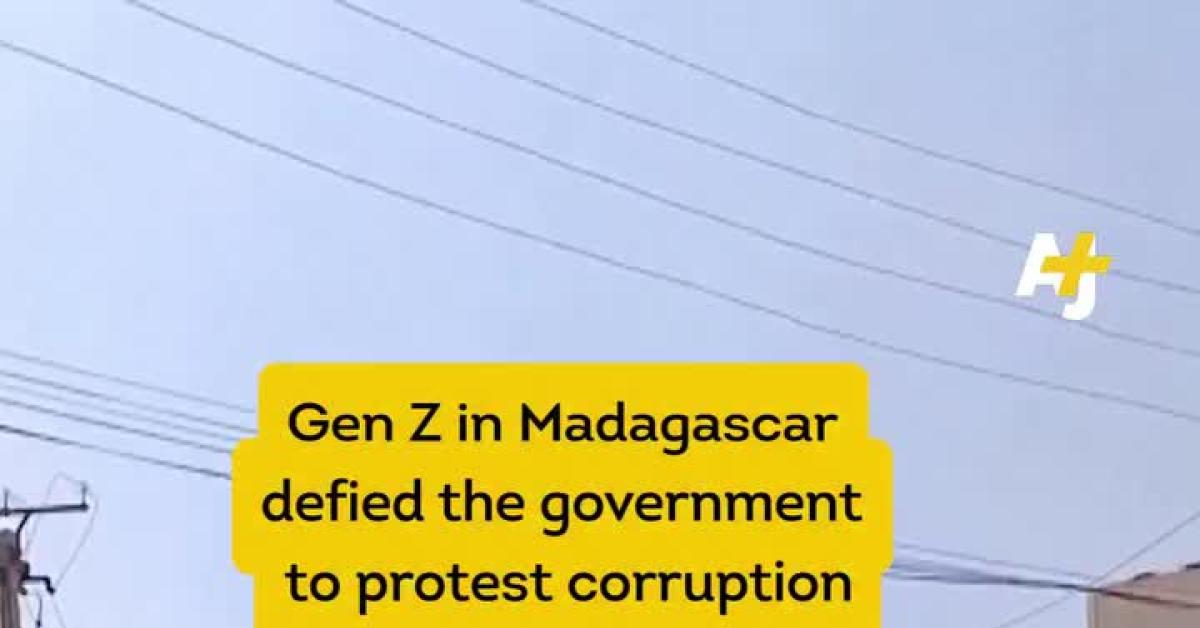 madagascar gen z protesta contro tagli a acqua potabile elettricit224 e corruzione 22 morti e oltre 100 feriti presidente scioglie governo video