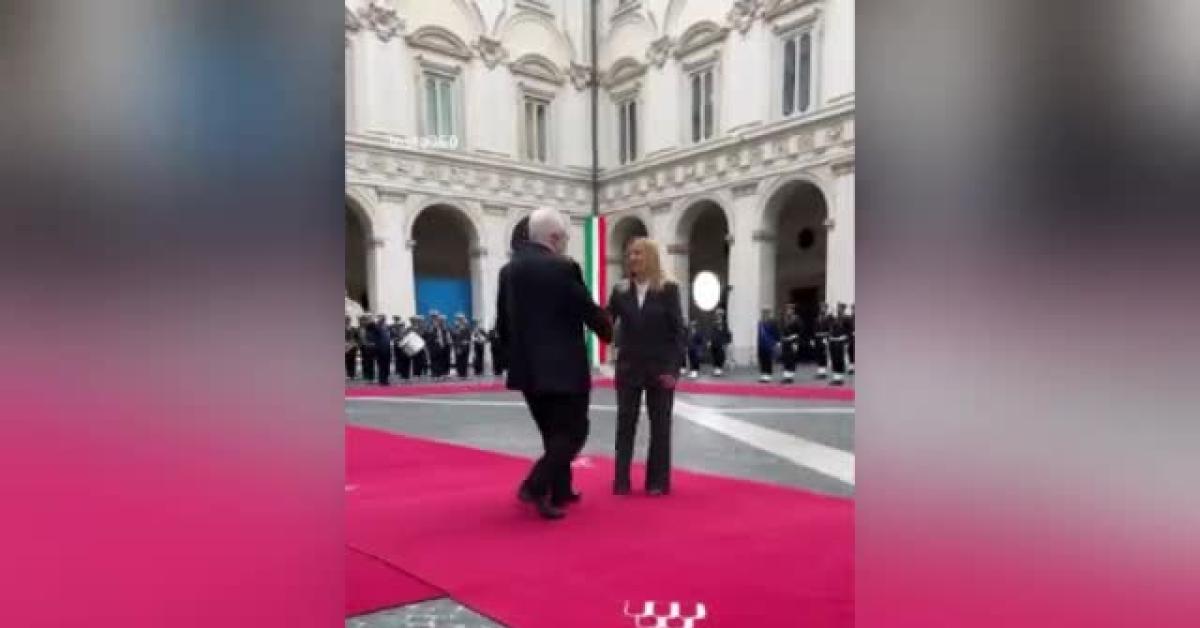 Roma, Abu Mazen da Meloni dopo l Roma, Abu Mazen da Meloni dopo l