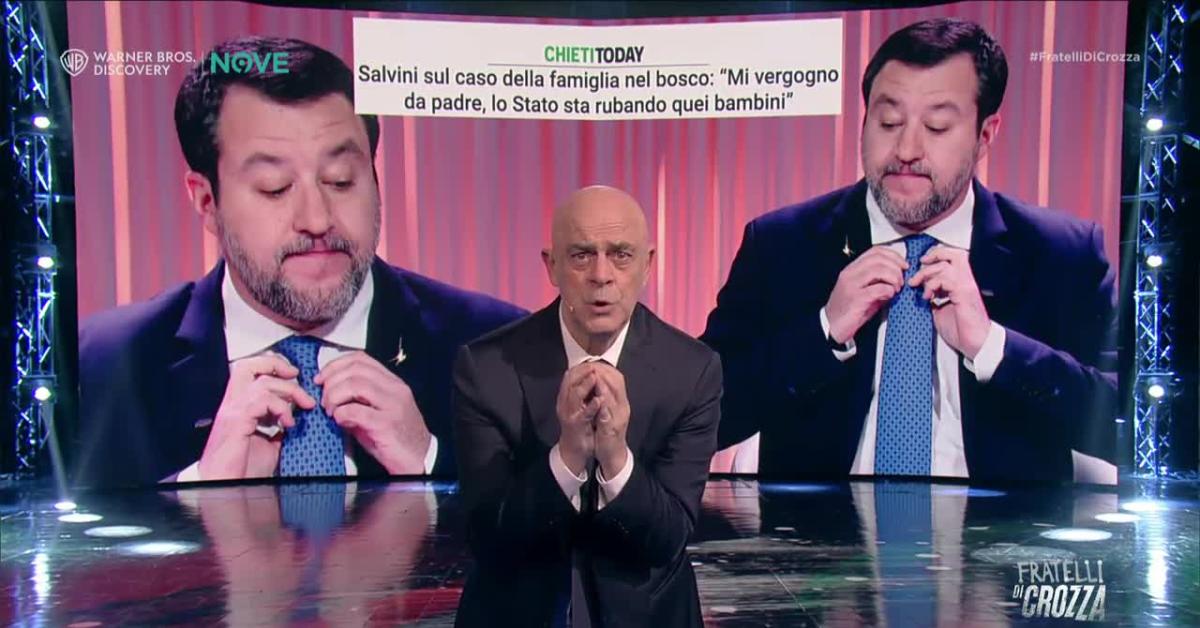 Fratelli di Crozza, Monologo sui rapporti tra politica e magistratura