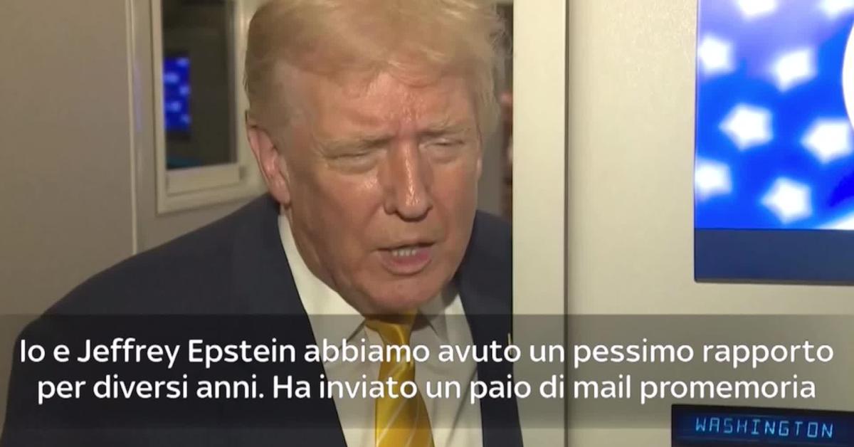 Trump cambia strategia su caso Epstein e invita i repubblicani a votare per pubblicazione documenti: “Nulla da nascondere” VIDEO Trump cambia strategia su caso Epstein e invita i repubblicani a votare per pubblicazione documenti: “Nulla da nascondere” VIDEO