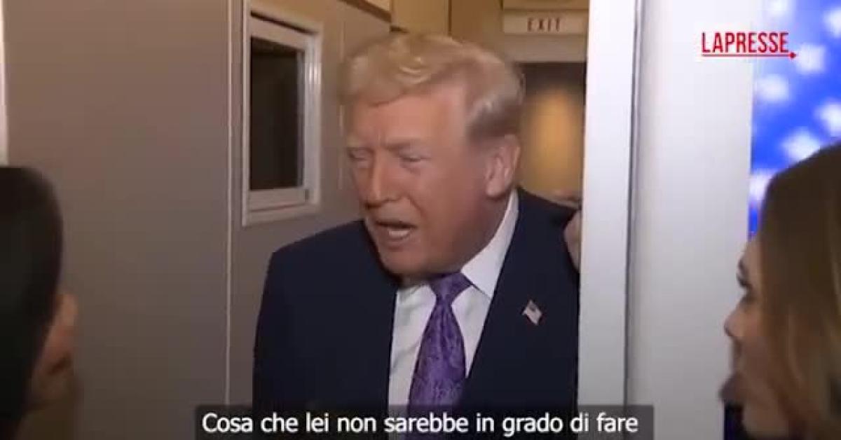 Trump a due giornaliste: "Ho preso il massimo al test cognitivo, voi non ci riuscireste, renderò pubblico il risultato" VIDEO Trump a due giornaliste: "Ho preso il massimo al test cognitivo, voi non ci riuscireste, renderò pubblico il risultato" VIDEO