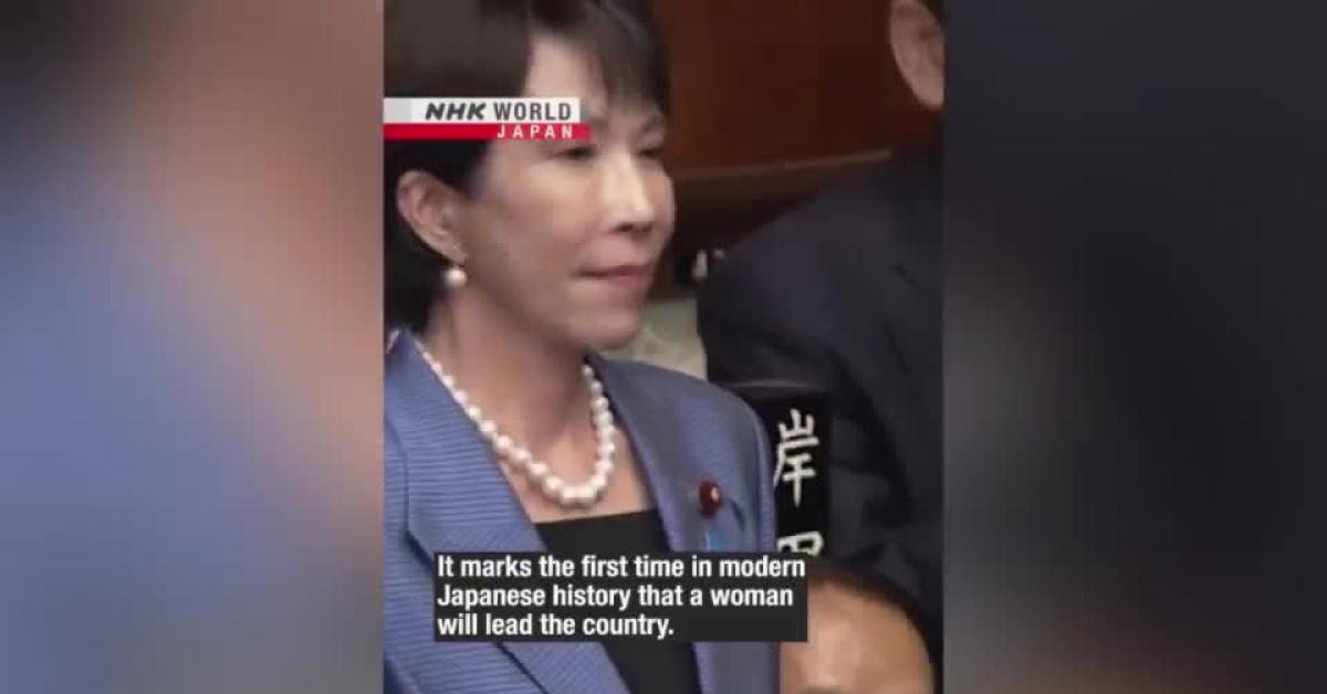 Giappone, conservatrice Sanae Takaichi eletta prima donna premier con 237 preferenze, ex premier Noda fermo a 149 - VIDEO