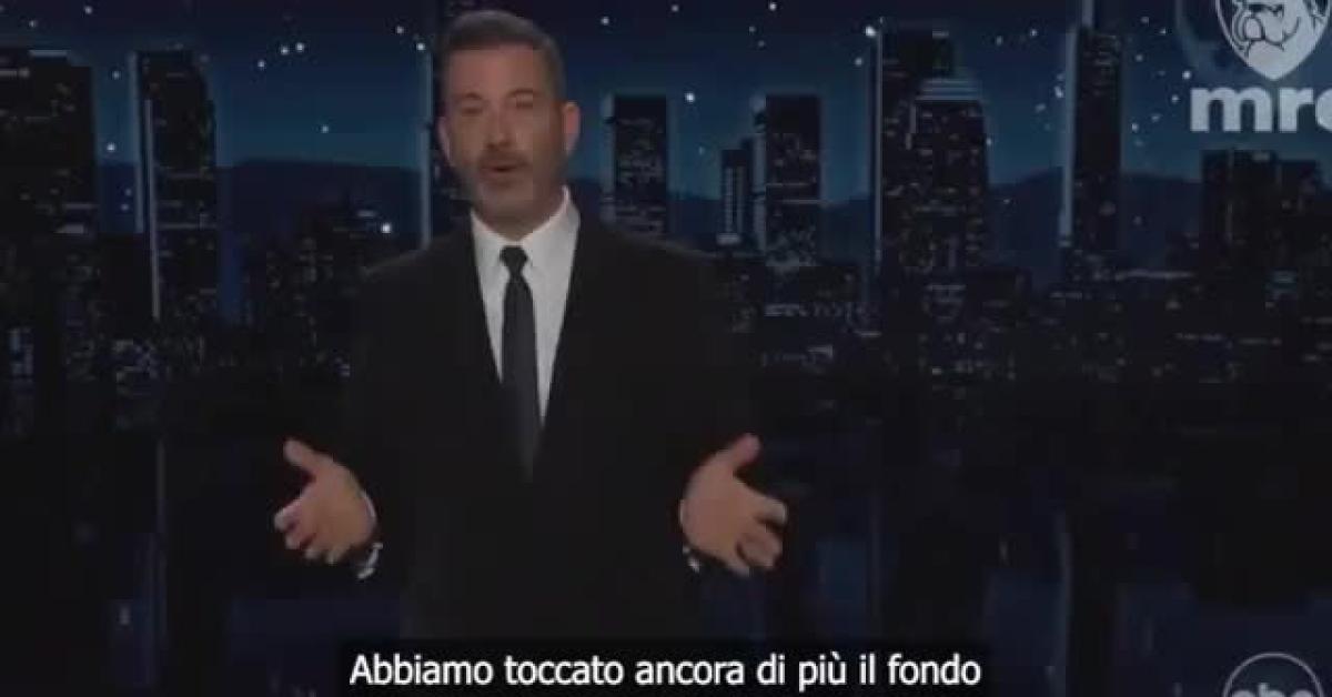 Usa, talk show Jimmy Kimmel sospeso da Abc dopo parole del conduttore su morte Kirk: “Gang Maga sta strumentalizzando l