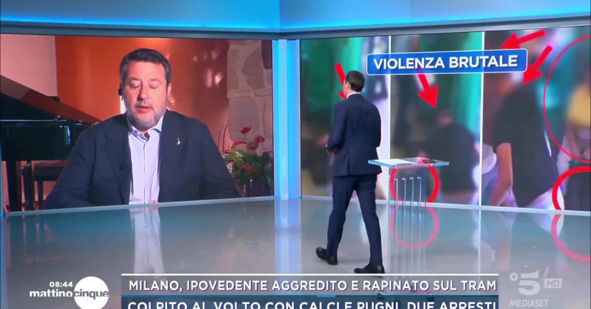 Migranti, Salvini rilancia la proposta: "Permesso di soggiorno a punti come la patente, se commetti reati vieni rispedito nel tuo Paese"   VIDEO