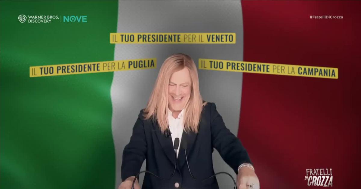 Fratelli di Crozza, Meloni commenta la politica Italiana tra le continue incursioni di Tajani Fratelli di Crozza, Meloni commenta la politica Italiana tra le continue incursioni di Tajani