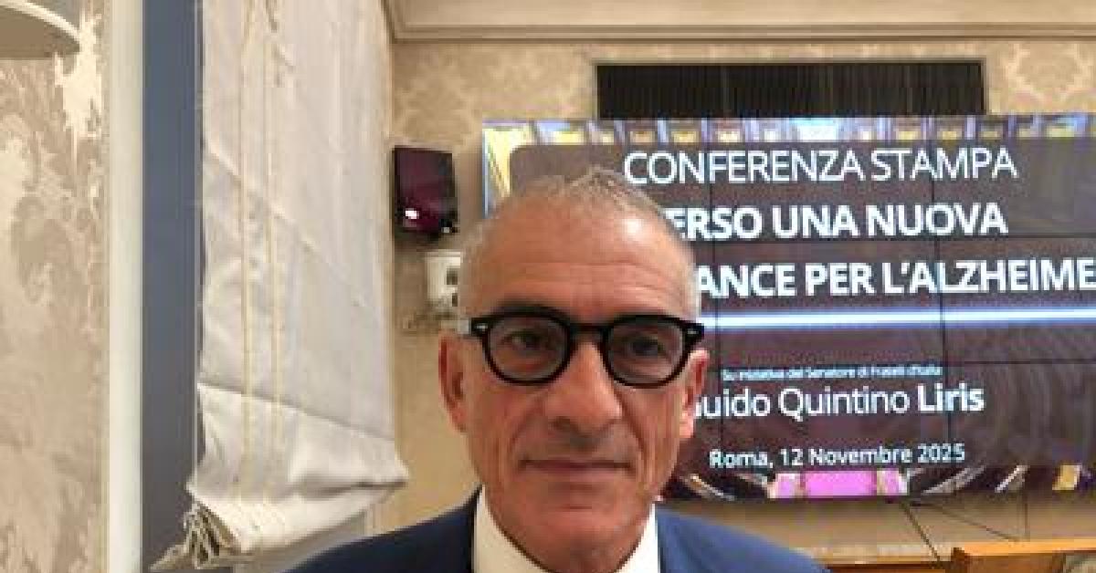 Costa, anche per Alzheimer "sostenere l