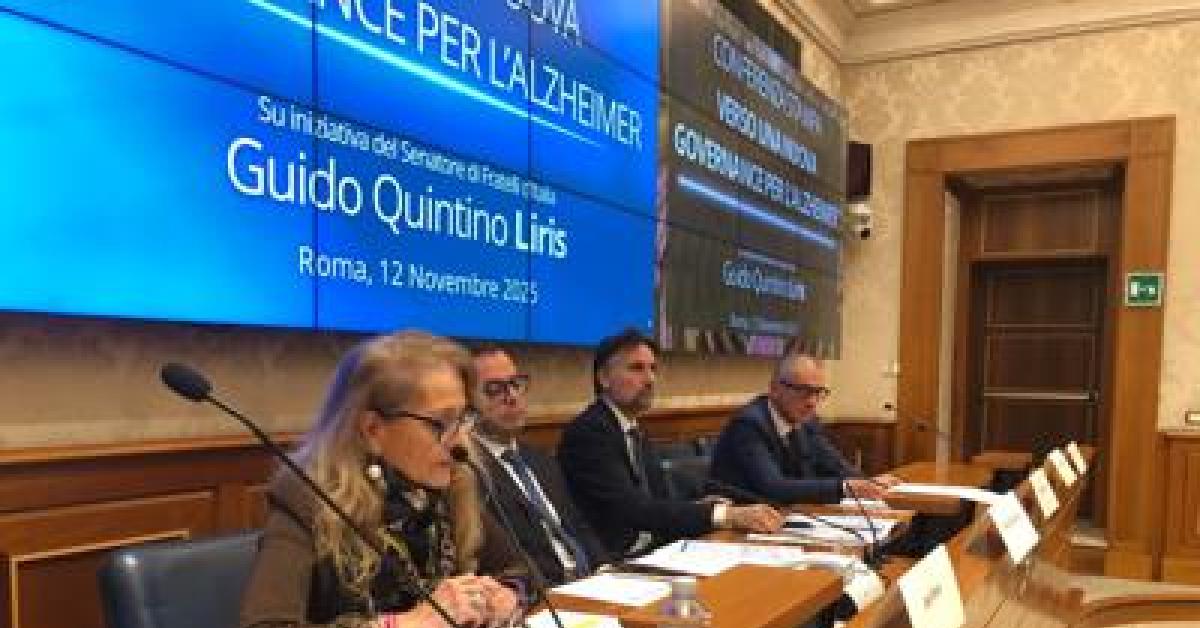Alzheimer, presentato in Senato progetto per indagine conoscitiva