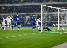 Lukaku torna al gol e gela il Bentegodi al 96&deg;, Verona-Napoli 1-2
