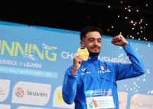 Iliass Aouani firma il Record italiano di maratona a Tokyo in 2h04'26"