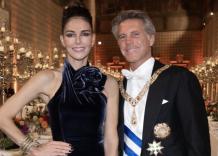 Adriana Abascal con Emanuele Filiberto di Savoia