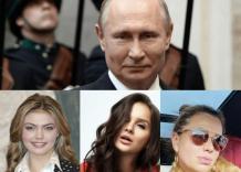 Putin "innamorato" di chi? Dalla ginnasta Alina Kabaeva alla studentessa Alisa Kharcheva alla addetta alle pulizie Krivonogikh, tutte le "scappatelle" dello zar russo