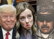 Venezuela, Meloni spalleggia l'aggressore: "Intervento di Trump difensivo e legittimo", e apre alla Machado: "Si apre nuova pagina di speranza"