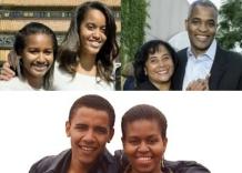 "Michelle Obama uomo, le due figlie di Barack nate da due amici della coppia, assomigliano alla vera mamma e al vero pap&agrave;", il post virale - FOTO