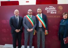 &ldquo;L&rsquo;Aquila Capitale Italiana della Cultura 2026, una grande avventura per Rieti&rdquo;: al TeatroFlavio Ve-spasiano l&rsquo;evento inaugurale delle attivit&agrave; del Capoluogo Sabino