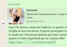 Truffa della ballerina su WhatsApp: "Potresti votare per mia nipote Federica?", rischio clonazione account per altri raggiri