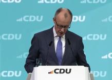 Stoccarda, Merz insiste: "Al fianco di Kiev senza se e senza ma", e su Israele: "Inaccettabile l'antisemitismo in Germania" - VIDEO