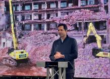 Vitali, avviati i cantieri nell'ex cementificio Italcementi e nell'ex cava del Monte Fiorin, parte del progetto di Rigenerazione Urbana Sostenibile