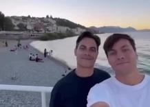 Rob Jetten con il futuro marito Nicolas S. Keenan 28 enne giocatore di&nbsp;hockey su prato