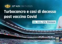 Vaccino Covid, Dr. Kr&uuml;ger: "Aumento di turbocancri e tumori multifocali, dimostrato nesso causale con siero a mRNA" - VIDEO