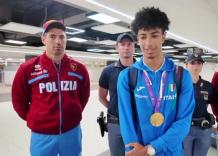 Mattia Furlani torna a casa: Obiettivo? Saltare sempre pi&ugrave; lontano