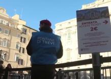 La Fontana di Trevi da oggi a pagamento per i turisti