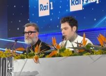 Sanremo, Fedez: Masini mi calma parlandomi di calcio prima di entrare