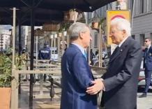 Mattarella a Firenze, i passanti: "baluardo di democrazia"