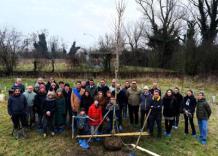 KilometroVerdeParma celebre traguardo storico, piantato 100.000esimo albero