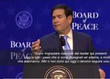 Board of peace, Rubio: Altri aderiranno, anche chi deve seguire procedure costituzionali