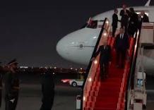 Mattarella arriva all&rsquo;Aeroporto Internazionale di Dubai