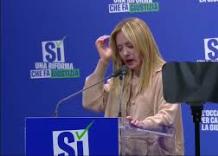 Referendum giustizia, Meloni: Nessuno ha in mente di liberarsi della magistratura