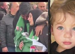 Libano, raid Idf uccide bambino di 4 anni Ali Jaber e il padre Hassan, il VIDEO choc della madre che trasporta la salma del figlio 