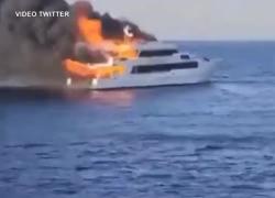 Marsa Alam, nave prende fuoco nel Mar Rosso: 3 turisti britannici morti nell'incendio. Non avevano partecipato all'immersione -VIDEO-