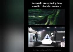 Kawasaki Corleo, il robot cavalcabile a 4 zampe: va a idrogeno, pensa da solo, affronta terreni difficili con la disinvoltura di pantere e cervi - VIDEO
