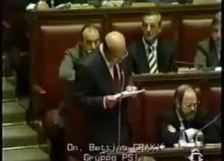 Tangentopoli, il discorso di Bettino Craxi in Parlamento nel 1992: VIDEO 