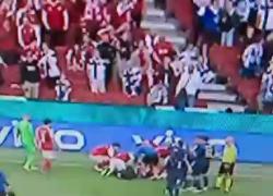 Christian Eriksen si sente male e si accascia durante Danimarca-Finlandia: IL VIDEO